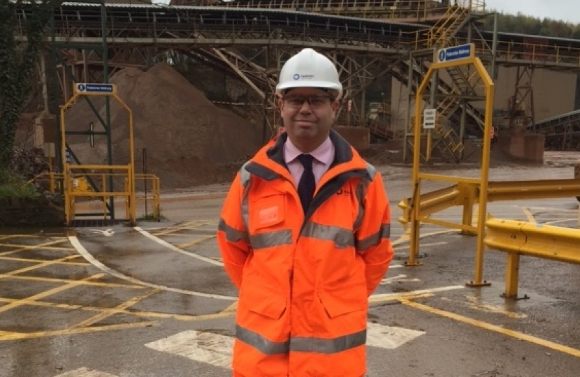 Edward sees Mountsorrel Quarry in operation