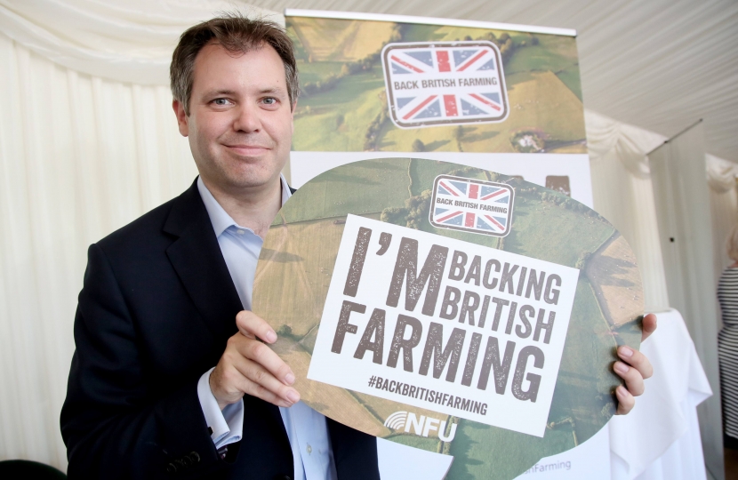 Edward backs NFU campaign