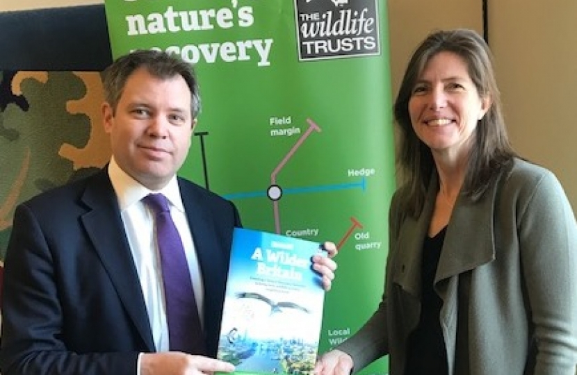 Edward meets the Wildlife Trusts