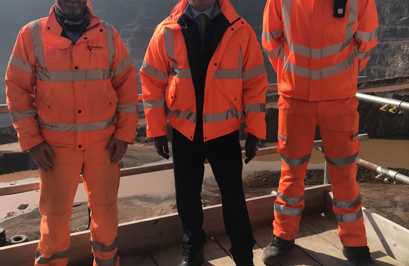 Edward at Mountsorrel Quarry