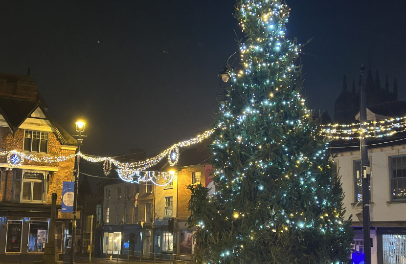 Melton Mowbray Christmas Tree