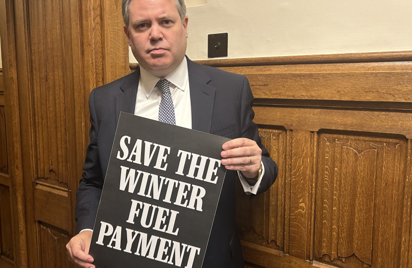 Edward is fighting the cuts to the winter fuel allowance