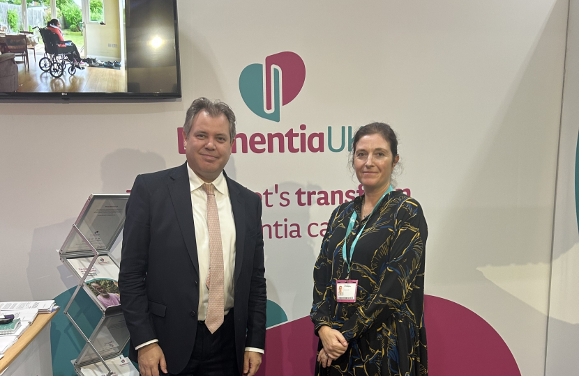 Edward meeting Dementia UK