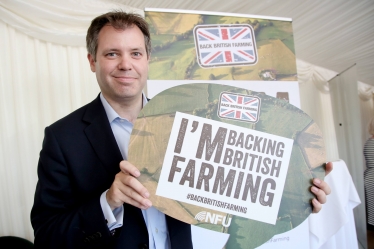 Edward backs NFU campaign