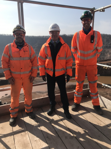 Edward at Mountsorrel Quarry