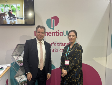 Edward meeting Dementia UK