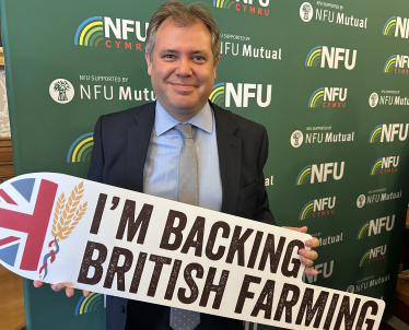 Edward at the NFU Event